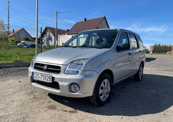 Subaru Justy cena 12499 przebieg: 125000, rok produkcji 2003 z Wojcieszów małe 277